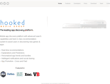 Tablet Screenshot of hookedmediagroup.com